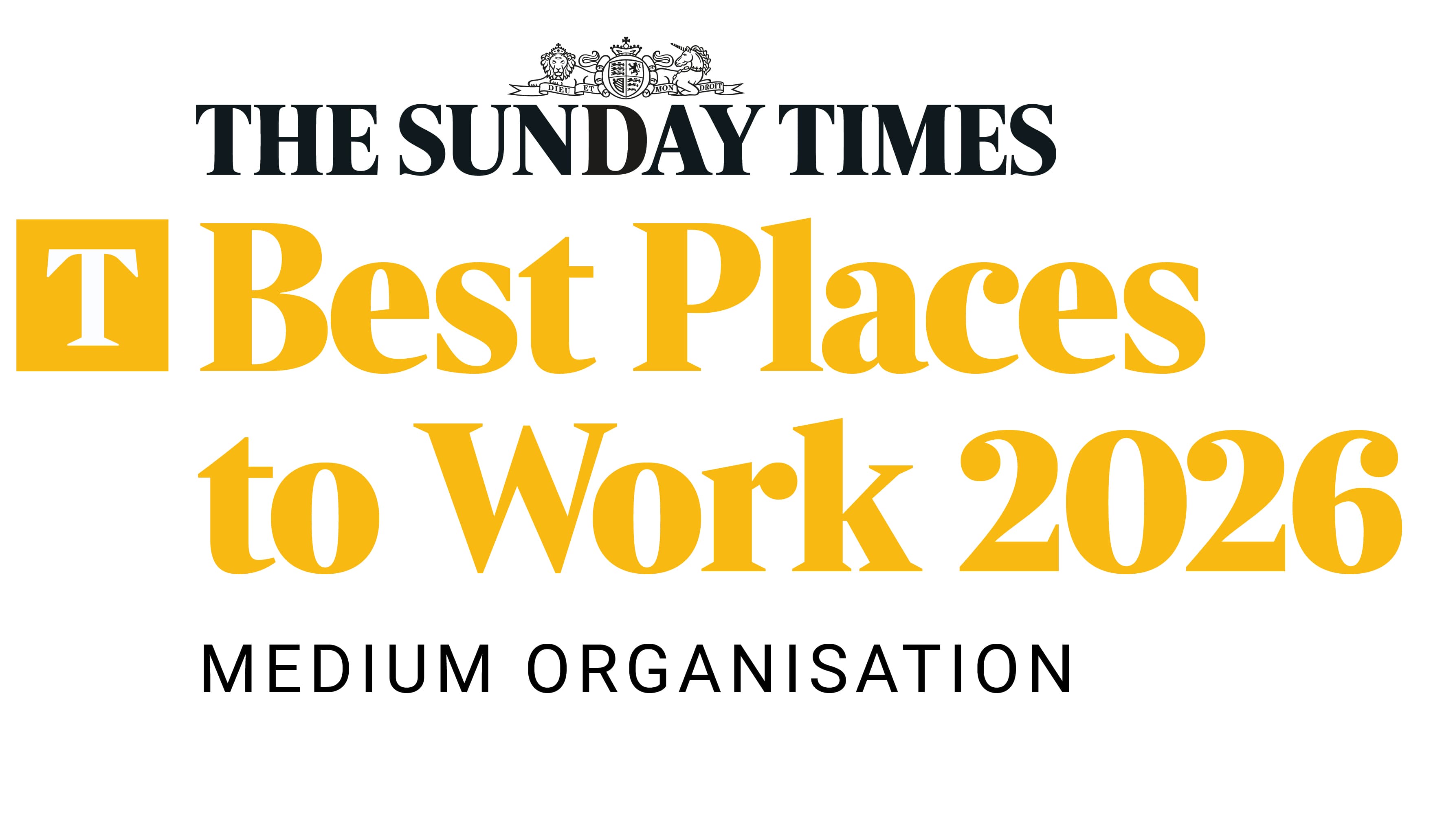 Sunday Times Best Places to Work 2026