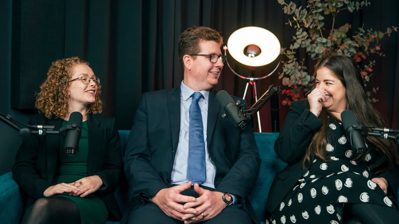 John McCreanney, Rachael Payne, and Holly Knowles