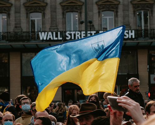 Ukraine Flag - Homes for Ukraine scheme