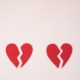 2 broken heart icons